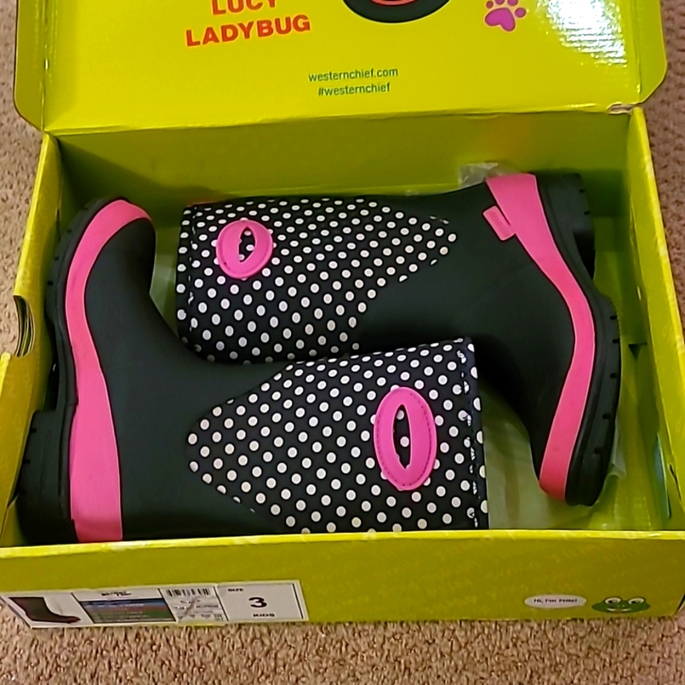 NIB:  Western Chief Neoprene Boots Size 3